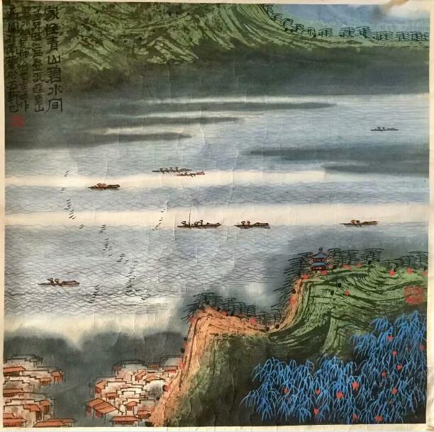 作者：庄利经&nbsp;山水&nbsp;￥：协商&nbsp;单击鼠标查看大图！