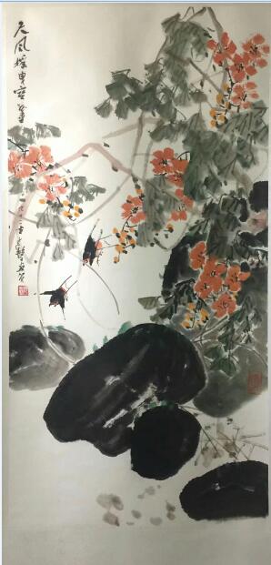 作者：张继馨&nbsp;花鸟&nbsp;￥：协商&nbsp;单击鼠标查看大图！