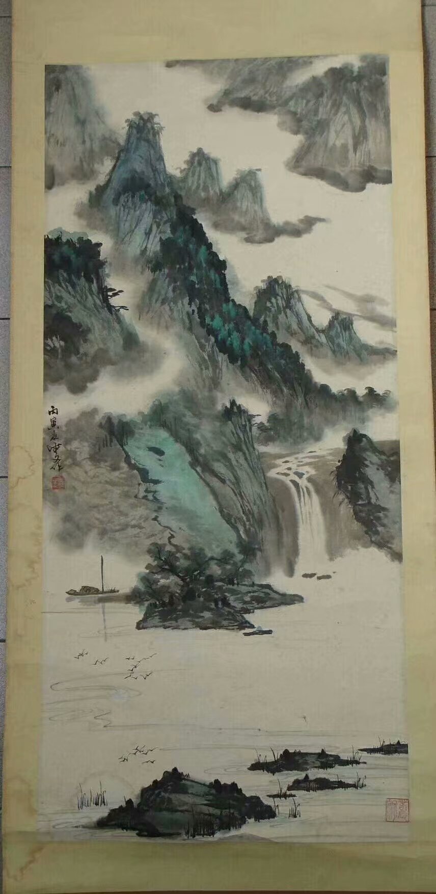 作者：马燮文&nbsp;山水&nbsp;￥：协商&nbsp;单击鼠标查看大图！