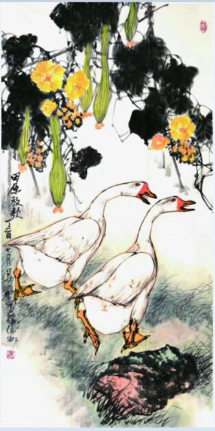 作者：姜舟&nbsp;花鸟&nbsp;￥：协商&nbsp;单击鼠标查看大图！