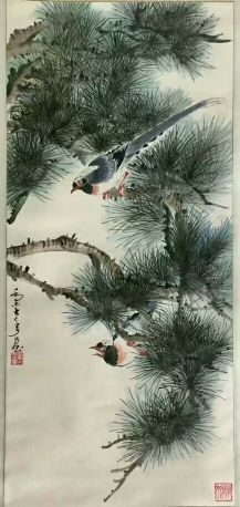 作者：乔木&nbsp;花鸟　松寿图&nbsp;￥：协商&nbsp;单击鼠标查看详细介绍！