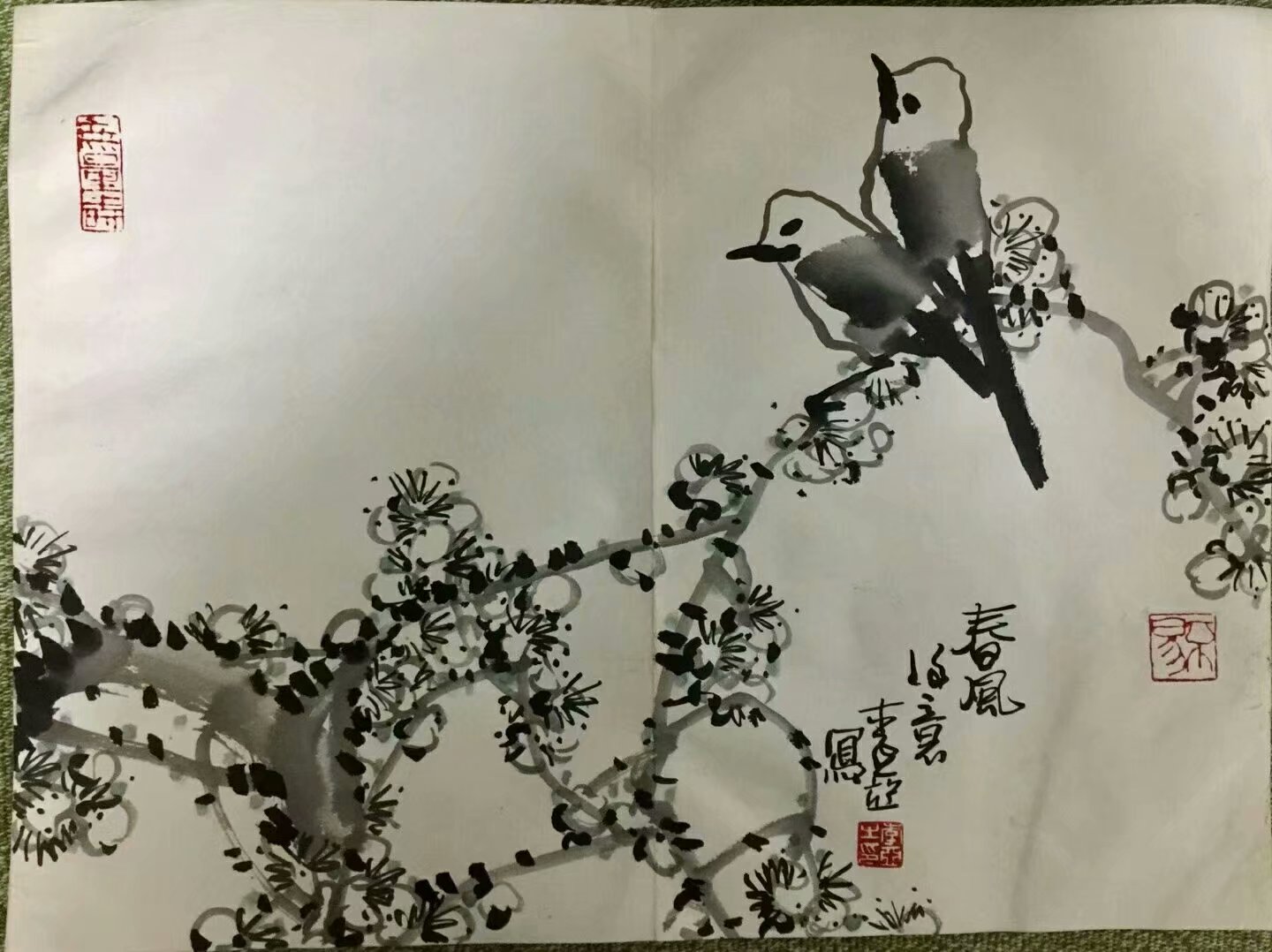 作者：李亚&nbsp;花鸟&nbsp;￥：协商&nbsp;单击鼠标查看大图！