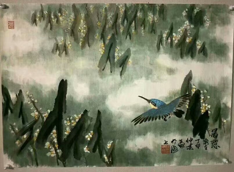 作者：徐申淼&nbsp;花鸟&nbsp;￥：协商&nbsp;单击鼠标查看大图！