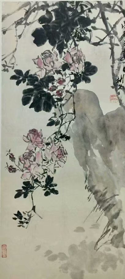 作者：沈彬如&nbsp;花鸟&nbsp;￥：协商&nbsp;单击鼠标查看大图！