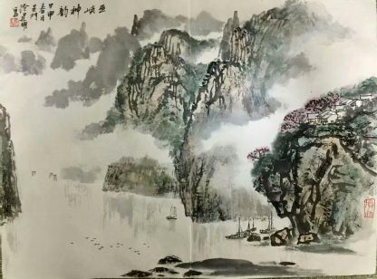 作者：徐建明&nbsp;山水&nbsp;￥：协商&nbsp;单击鼠标查看详细介绍！