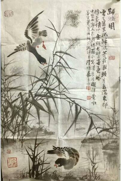 作者：陆嘉禾&nbsp;花鸟&nbsp;￥：协商&nbsp;单击鼠标查看大图！