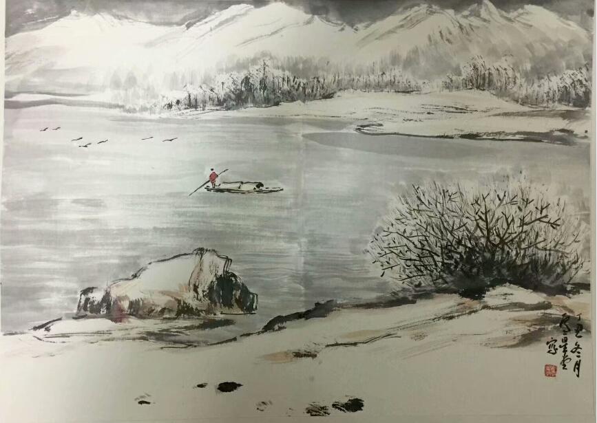 作者：卢星堂&nbsp;山水&nbsp;￥：协商&nbsp;单击鼠标查看大图！