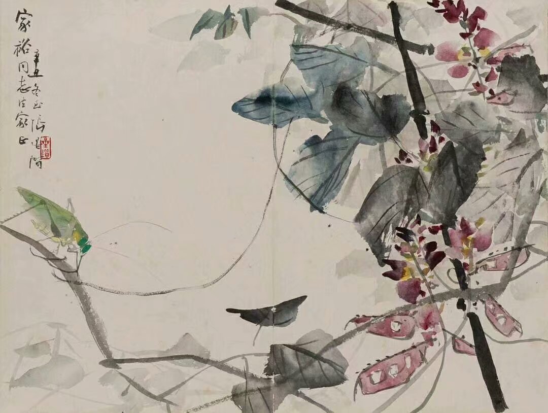 作者：张辛稼&nbsp;花鸟&nbsp;￥：协商&nbsp;单击鼠标查看大图！