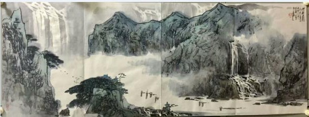 作者：叶维&nbsp;山水&nbsp;￥：协商&nbsp;单击鼠标查看大图！