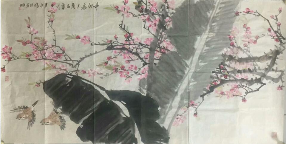 作者：沈建国&nbsp;花鸟&nbsp;￥：协商&nbsp;单击鼠标查看大图！