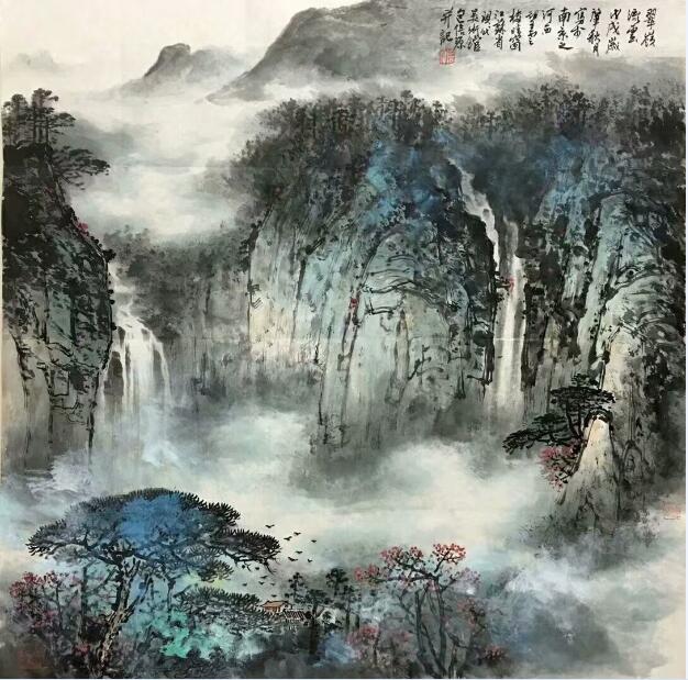 作者：包信源&nbsp;山水&nbsp;￥：协商&nbsp;单击鼠标查看大图！