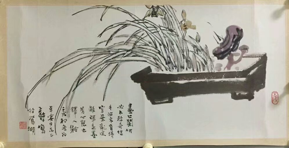 作者：张继馨&nbsp;花鸟&nbsp;￥：协商&nbsp;单击鼠标查看大图！