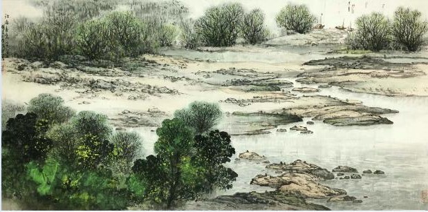 作者：顾宪&nbsp;山水&nbsp;￥：协商&nbsp;单击鼠标查看大图！