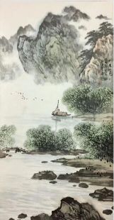 作者：卢星堂&nbsp;山水&nbsp;￥：协商&nbsp;单击鼠标查看详细介绍！