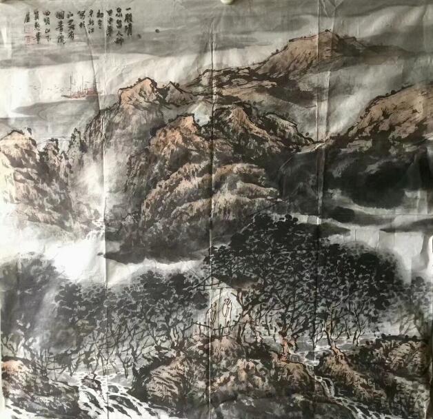 作者：宋新江&nbsp;山水&nbsp;￥：协商&nbsp;单击鼠标查看大图！