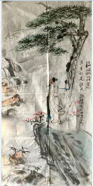 作者：谢伯子&nbsp;山水&nbsp;￥：协商&nbsp;单击鼠标查看大图！