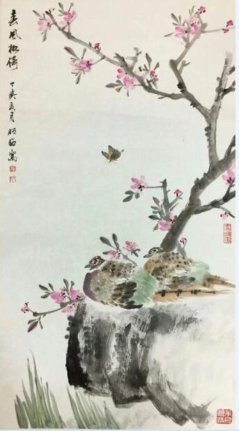 作者：张笑青&nbsp;花鸟&nbsp;￥：协商&nbsp;单击鼠标查看大图！