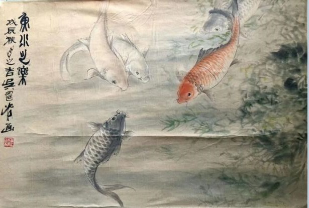 作者：吴寿谷&nbsp;花鸟&nbsp;￥：协商&nbsp;单击鼠标查看大图！