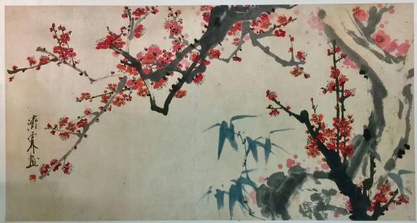 作者：沈济霖&nbsp;花鸟&nbsp;￥：协商&nbsp;单击鼠标查看大图！