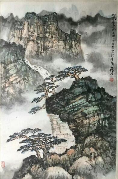 作者：张尔宾&nbsp;山水&nbsp;￥：协商&nbsp;单击鼠标查看大图！