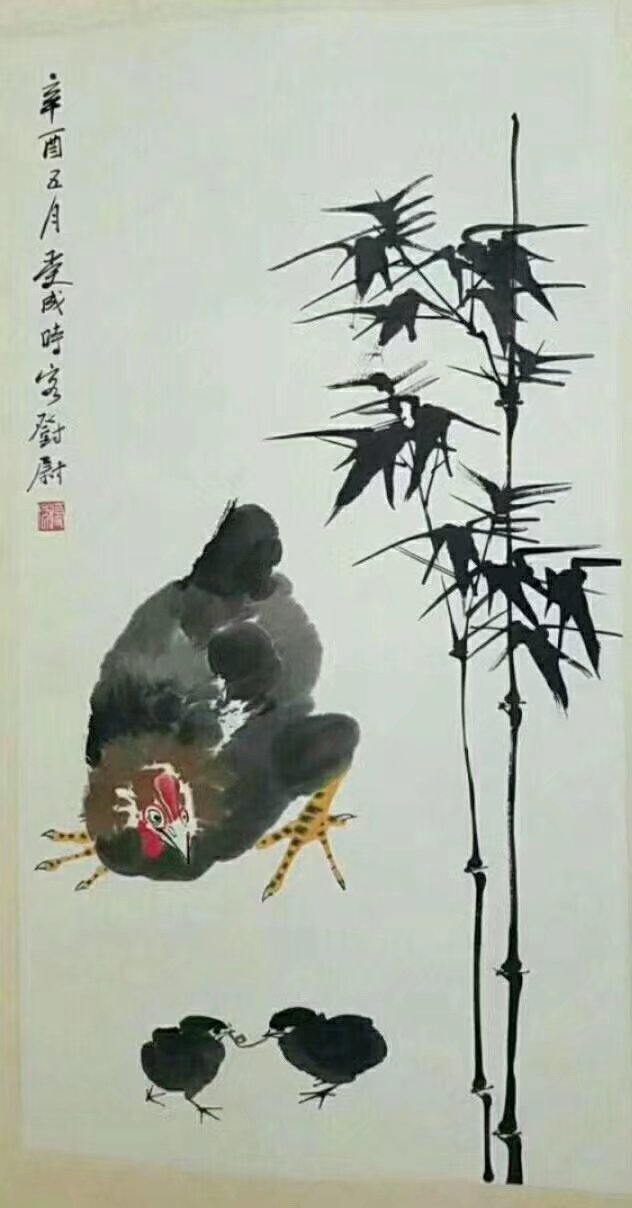 作者：邱受成&nbsp;花鸟&nbsp;￥：协商&nbsp;单击鼠标查看大图！