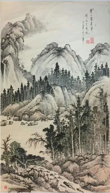 作者：顾凌云&nbsp;山水&nbsp;￥：协商&nbsp;单击鼠标查看大图！