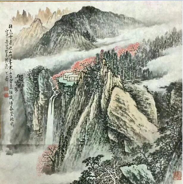 作者：宫中奇&nbsp;山水&nbsp;￥：协商&nbsp;单击鼠标查看大图！