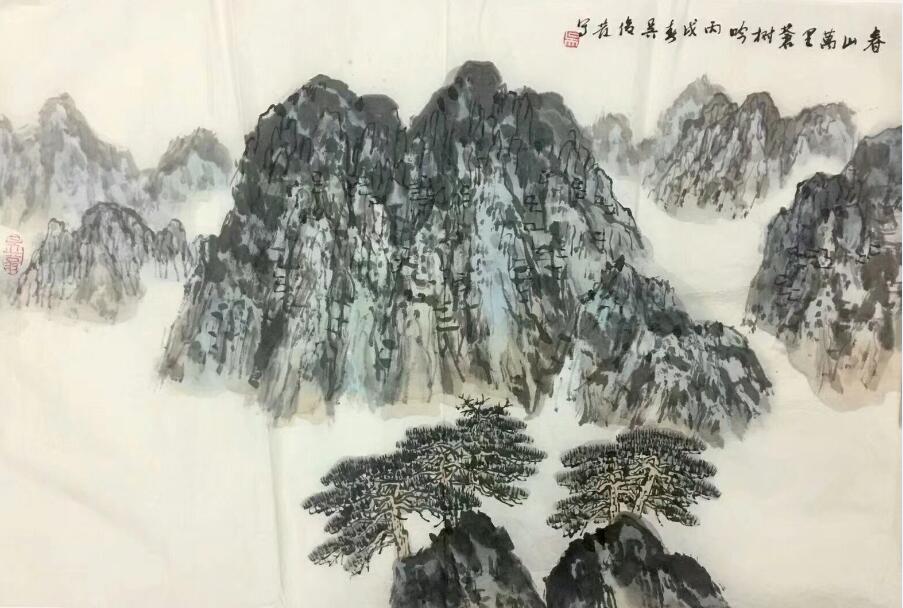 作者：吴俊发&nbsp;山水&nbsp;￥：协商&nbsp;单击鼠标查看大图！