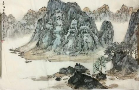 作者：吴俊发&nbsp;山水&nbsp;￥：协商&nbsp;单击鼠标查看详细介绍！