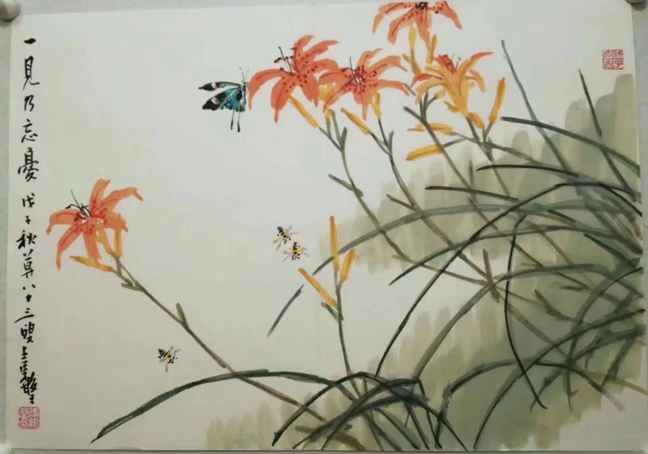 作者：张继馨&nbsp;花鸟&nbsp;￥：协商&nbsp;单击鼠标查看大图！