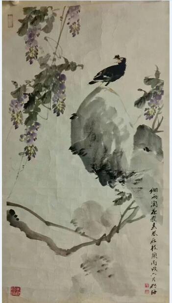 作者：张笑青&nbsp;花鸟&nbsp;￥：协商&nbsp;单击鼠标查看大图！