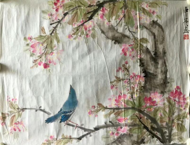 作者：庄中亮&nbsp;花鸟&nbsp;￥：协商&nbsp;单击鼠标查看大图！