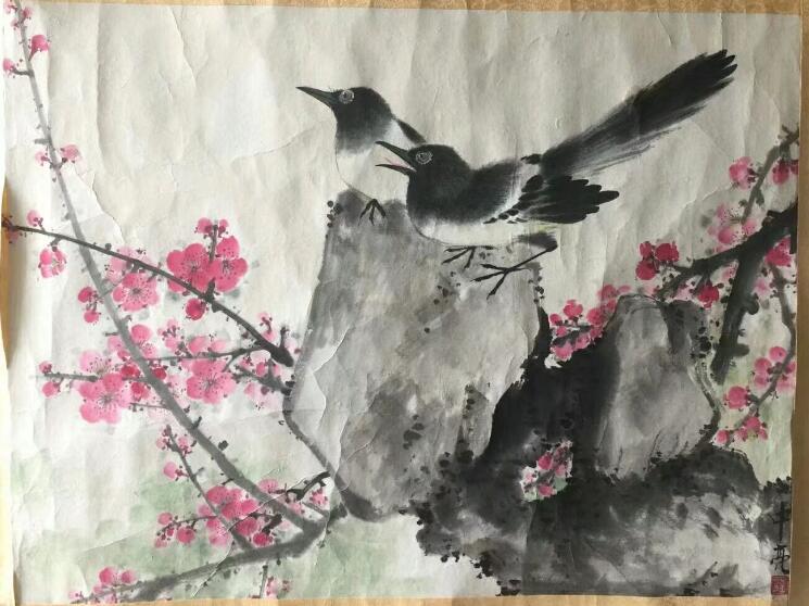 作者：庄中亮&nbsp;花鸟&nbsp;￥：协商&nbsp;单击鼠标查看大图！