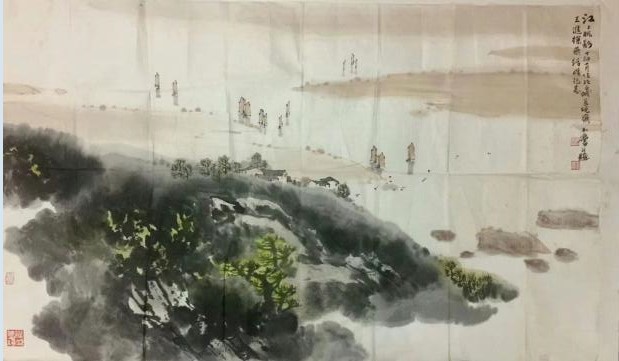 作者：宋玉麟&nbsp;山水&nbsp;￥：协商&nbsp;单击鼠标查看大图！