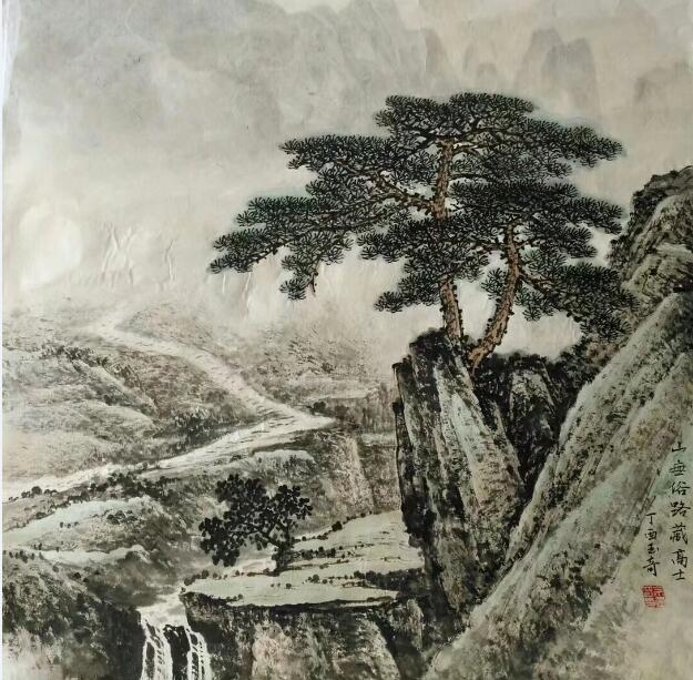 作者：佘玉奇 &nbsp;山水&nbsp;￥：协商&nbsp;单击鼠标查看大图！