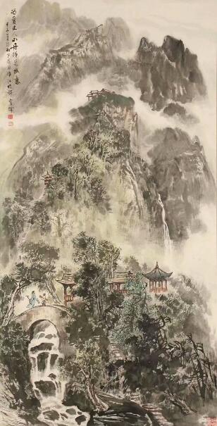 作者：吴梓江&nbsp;山水&nbsp;￥：协商&nbsp;单击鼠标查看大图！