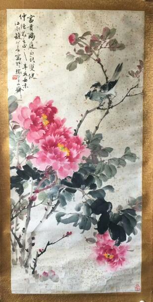 作者：赵松泉&nbsp;花鸟&nbsp;￥：协商&nbsp;单击鼠标查看大图！