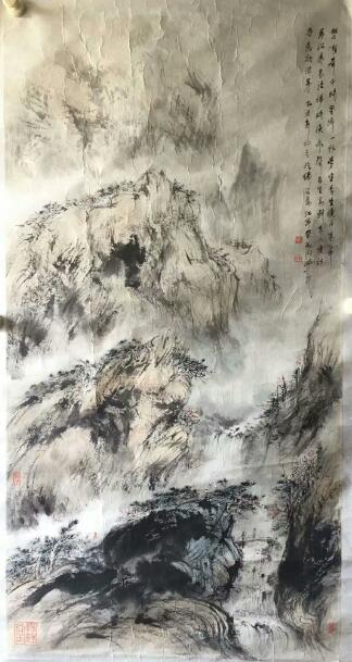 作者：裴家同&nbsp;山水&nbsp;￥：协商&nbsp;单击鼠标查看大图！