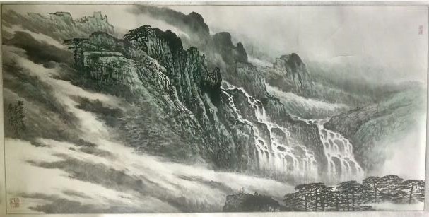 作者：宫中奇&nbsp;山水&nbsp;￥：协商&nbsp;单击鼠标查看大图！