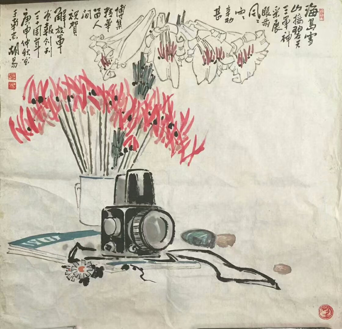 作者：胡易&nbsp;花鸟&nbsp;￥：协商&nbsp;单击鼠标查看大图！