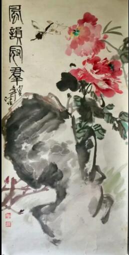 作者：何鸣&nbsp;花鸟&nbsp;￥：协商&nbsp;单击鼠标查看大图！