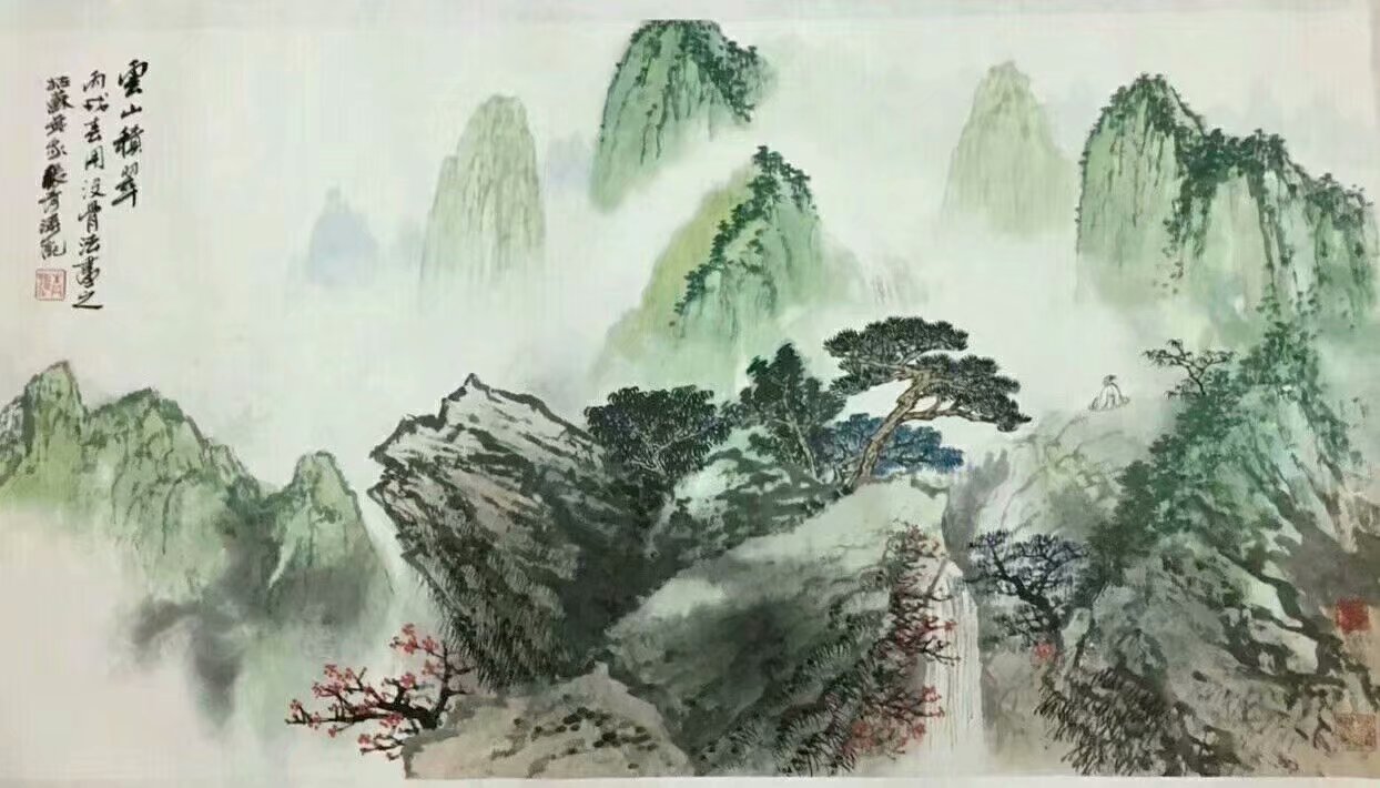 作者：张青涛&nbsp;山水&nbsp;￥：协商&nbsp;单击鼠标查看大图！