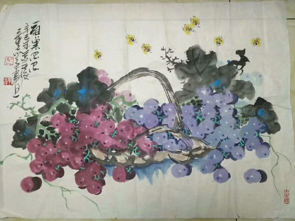 作者：章志远&nbsp;花鸟&nbsp;￥：协商&nbsp;单击鼠标查看大图！