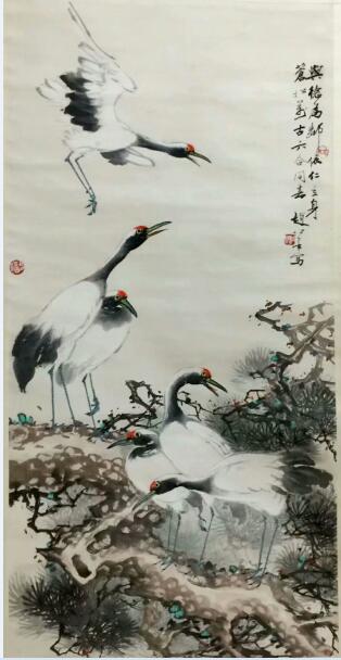 作者：赵松泉&nbsp;花鸟&nbsp;￥：协商&nbsp;单击鼠标查看大图！