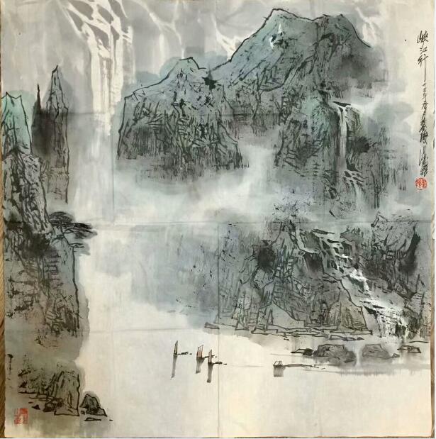 作者：叶维&nbsp;山水&nbsp;￥：协商&nbsp;单击鼠标查看大图！