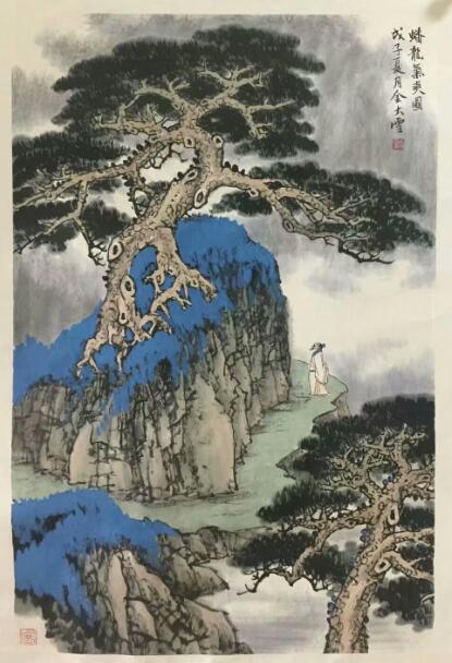 作者：金大雪&nbsp;山水&nbsp;￥：协商&nbsp;单击鼠标查看大图！