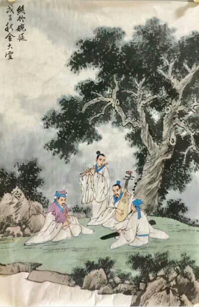 作者：金大雪&nbsp;山水&nbsp;￥：协商&nbsp;单击鼠标查看大图！