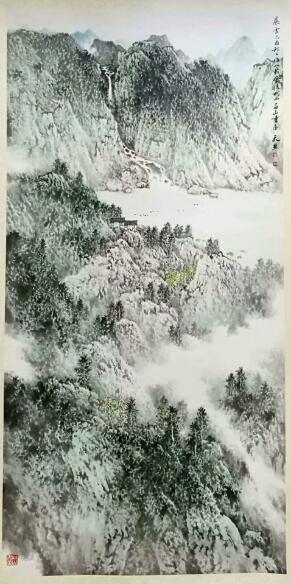 作者：许坚&nbsp;山水&nbsp;￥：协商&nbsp;单击鼠标查看大图！