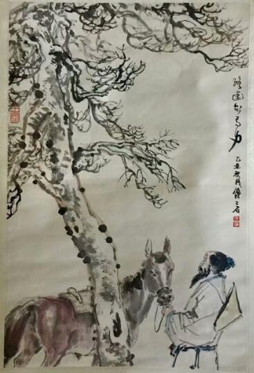 作者：傅二石&nbsp;人物&nbsp;￥：协商&nbsp;单击鼠标查看大图！