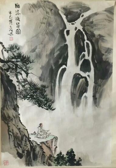 作者：傅二石&nbsp;山水&nbsp;￥：协商&nbsp;单击鼠标查看大图！